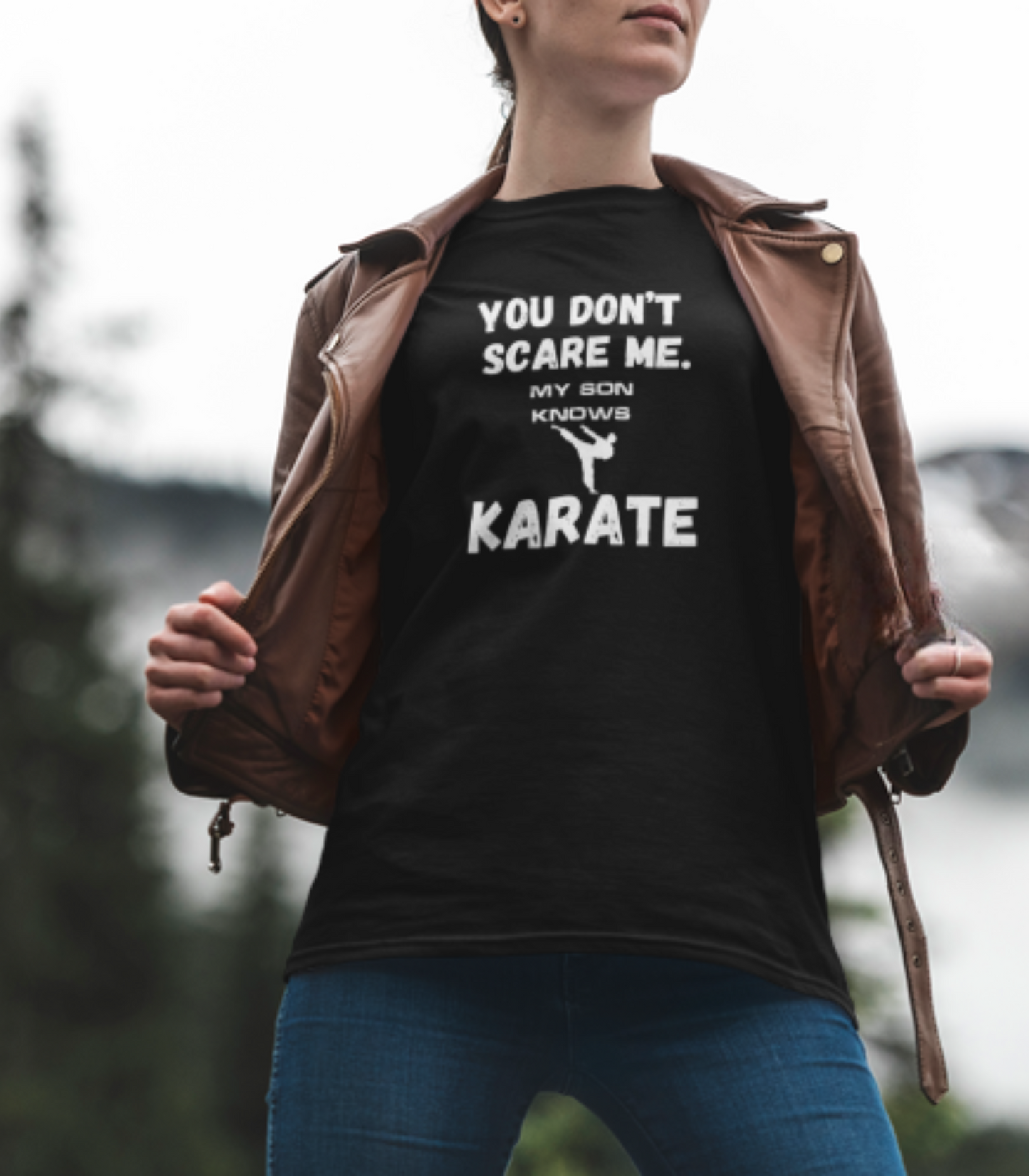 My son knows Karate T-Shirt