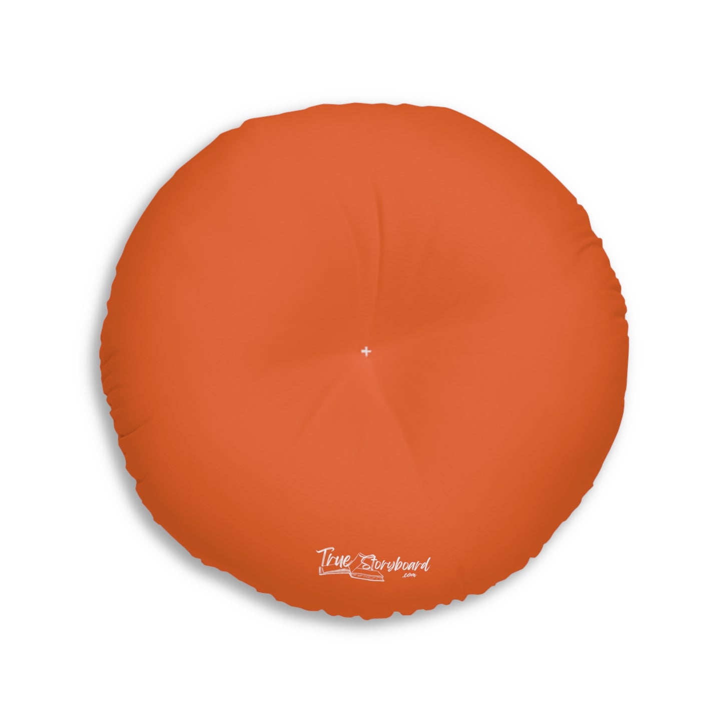 Jack O'Lantern Pumpkin Tufted Floor Pillow