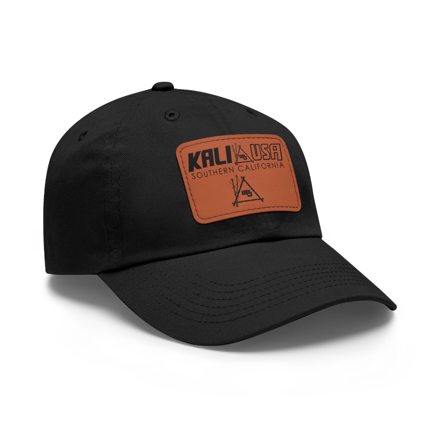Kali USA Baseball Hat Black Logo
