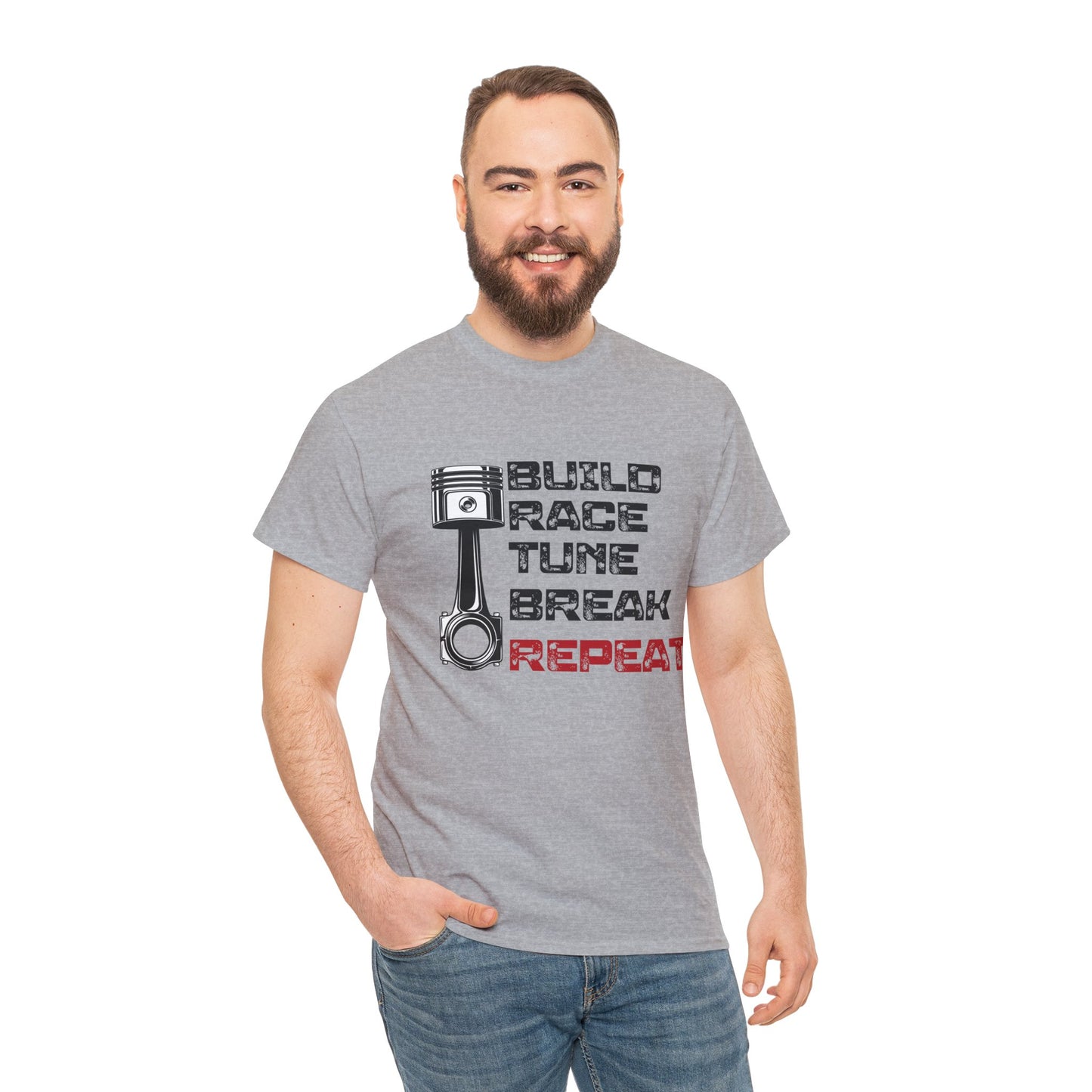 Build Race Repeat Car Guy Shirt