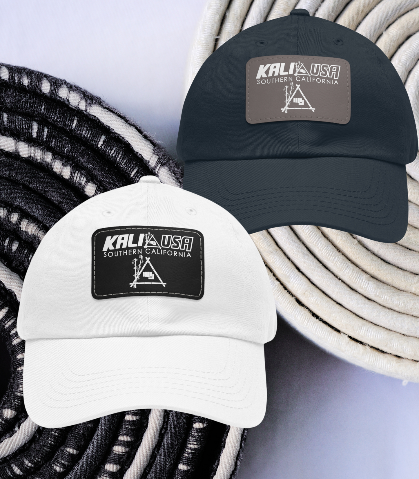 Kali USA Baseball Hat White Logo