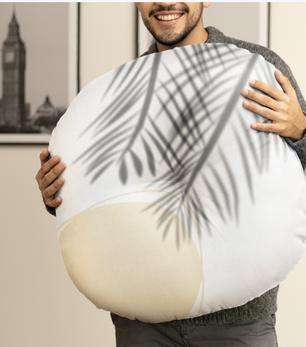 Palm Tree Floor Pillow Home DΓ©cor Tufted Floor Pillow