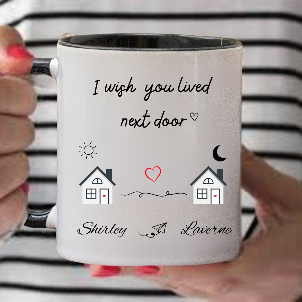 Best Friend 11oz Accent Mug