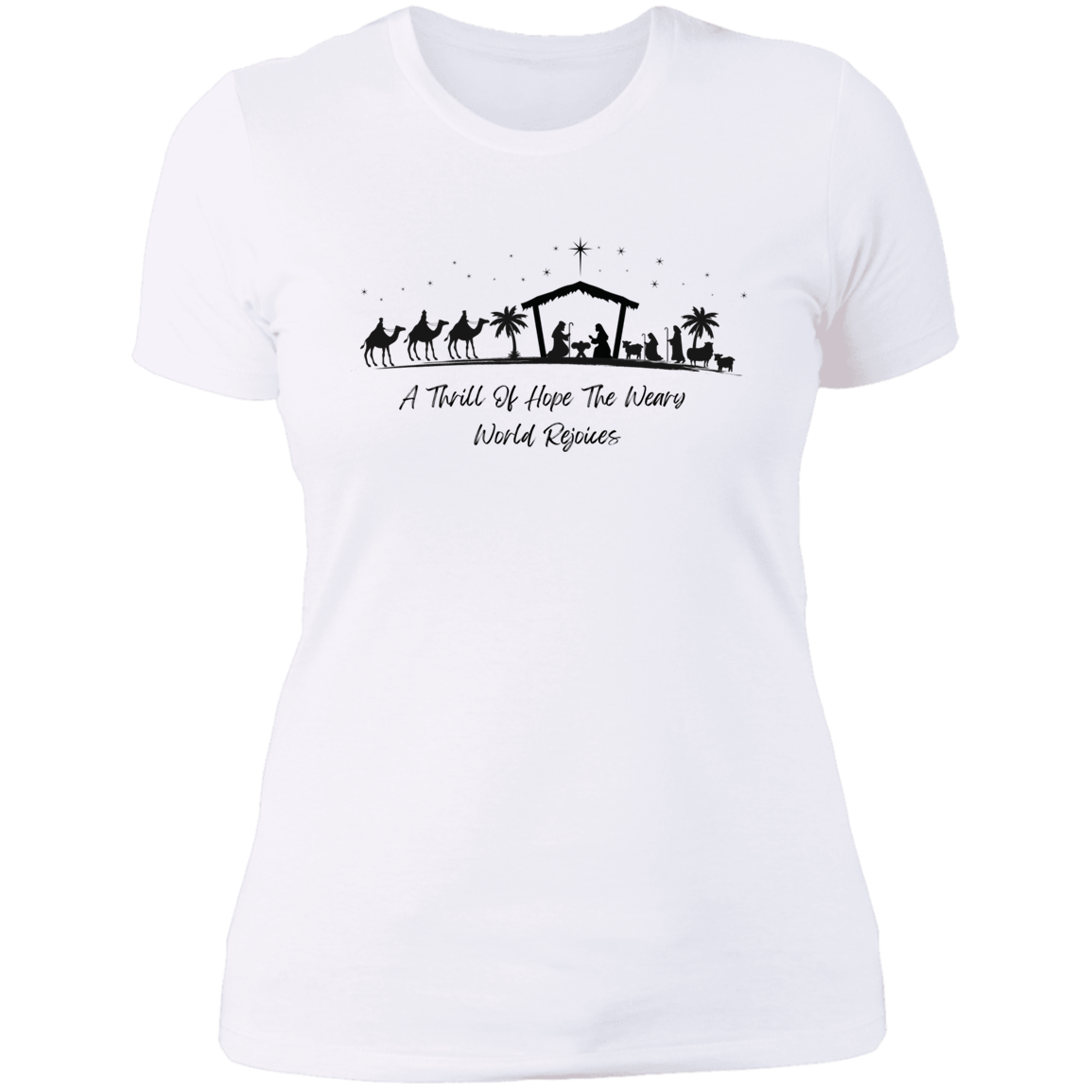 World Rejoice Ladies' Boyfriend T-Shirt