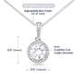 I'm Sorry Hope Necklace Circle Pendent