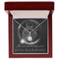 Dark Side to Love Hope Necklace