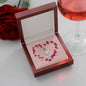 Happy Valentine's Day Eternal Hope Necklace