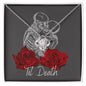 Til Death Love Knot Necklace