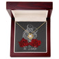 Til Death Love Knot Necklace