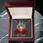 Til Death Love Knot Necklace