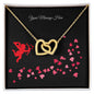 Cupid's Chokehold Interlocking Heart Necklace
