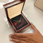 Cupid's Chokehold Interlocking Heart Necklace