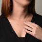 To My Beautiful Girlfriend Name Necklace