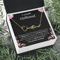 To My Beautiful Girlfriend Name Necklace