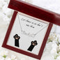 Cat Paw Name Necklace Cats Choose us
