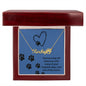 Dog Paw Name Necklace Happiest Days
