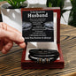 To My Wonderful Husband "Love You Forever" Bracelet