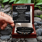 To My Wonderful Husband "Love You Forever" Bracelet