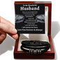 To My Wonderful Husband "Love You Forever" Bracelet