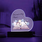 One More Story Heart Plaque