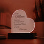 To My Mom Plaque