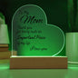 To My Mom Plaque