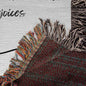 World Rejoice Woven Blanket