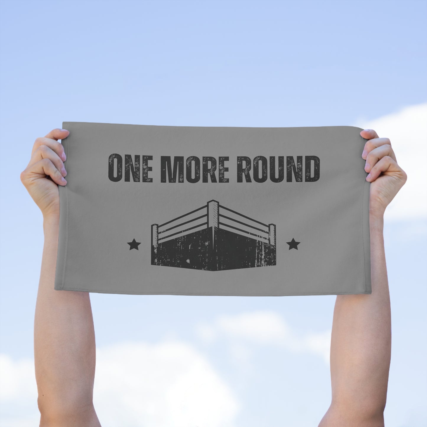 One More Round Boxing Gym Rally Towel, 11x18