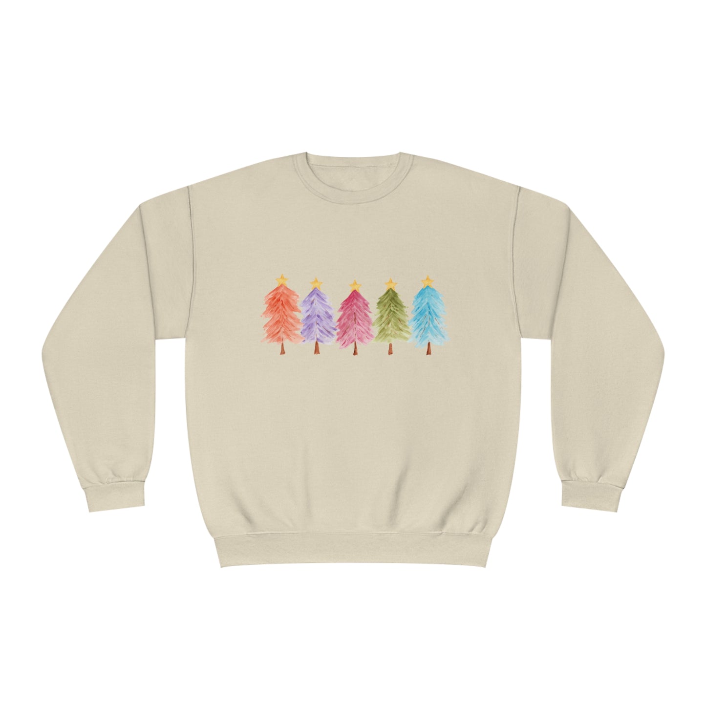 Colorful Trees NuBlend® Crewneck Sweatshirt