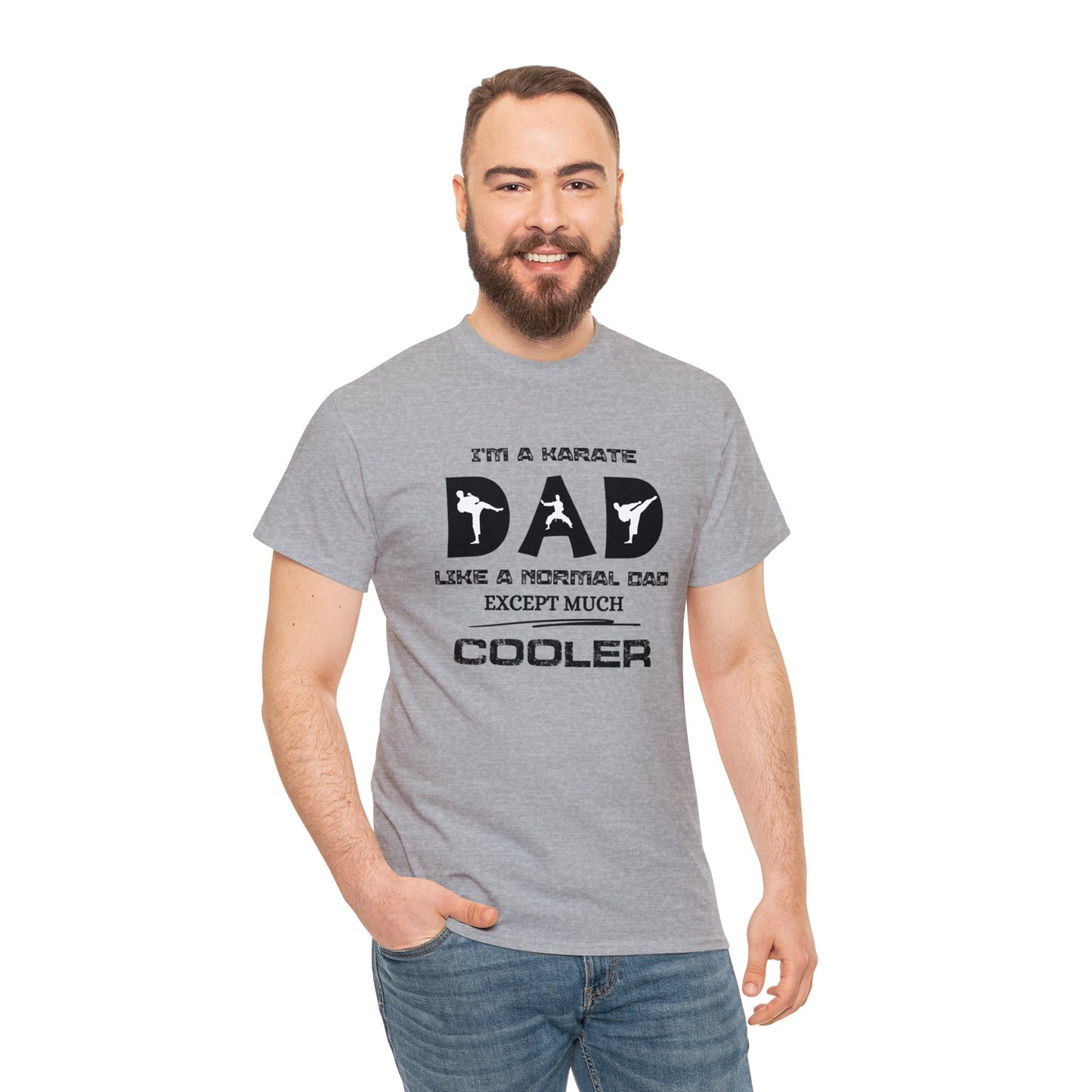 Karate Dad humor men's shirt