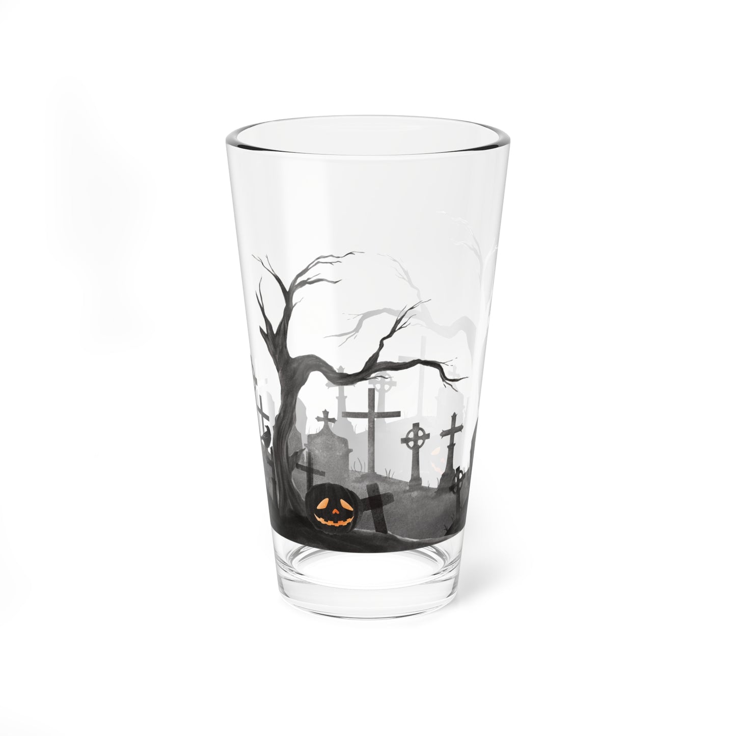 Halloween Theme Mixing Glass, 16oz