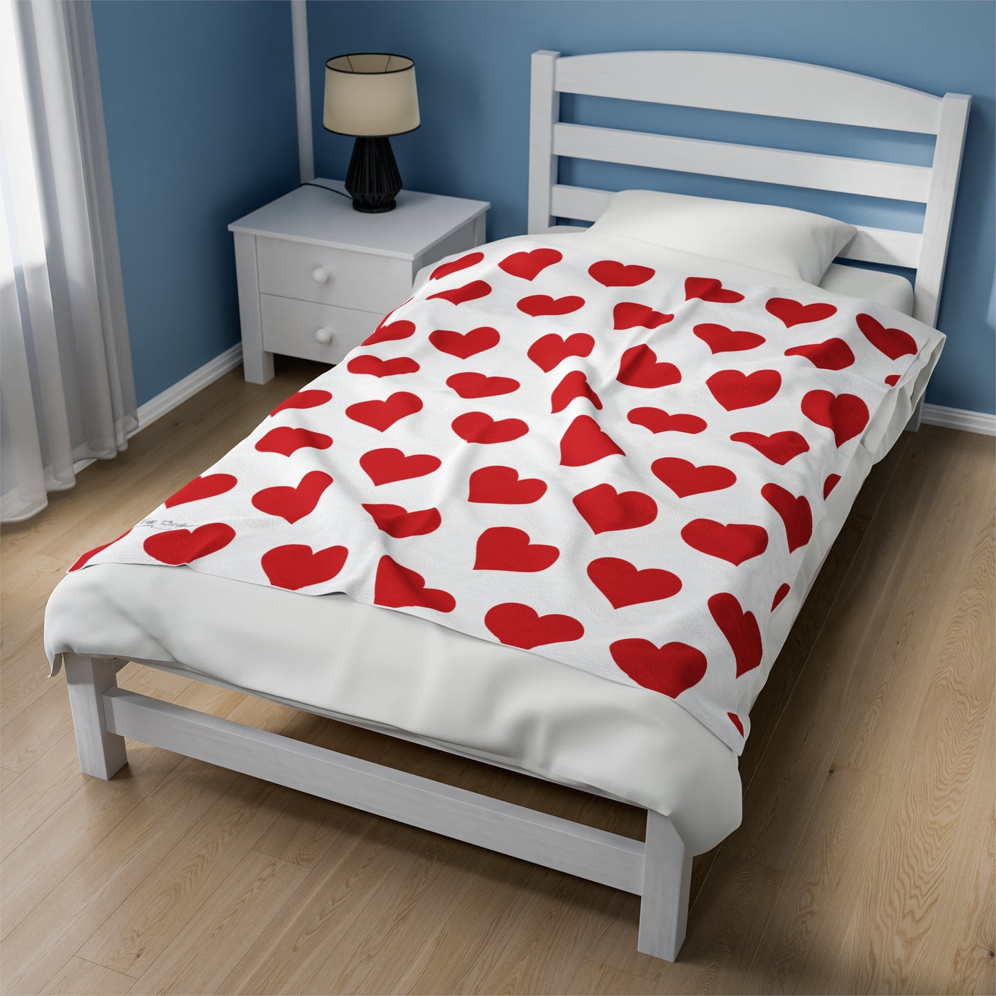 Valentine's Day Throw Velveteen Plush Blanket