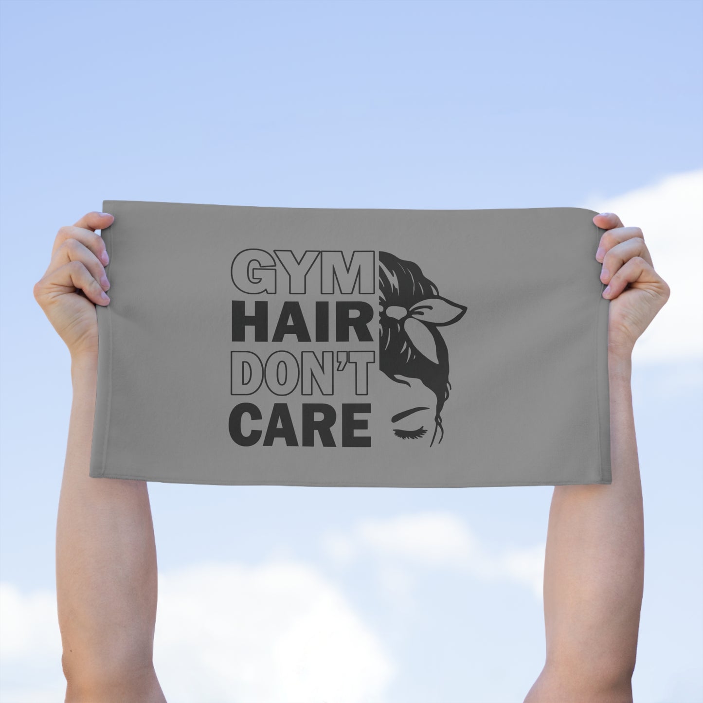 Girly Gym humor exercise towel yoga pilates class towel funny humor gym towel sports towel fitness accessory towel runners towel Girl Sports