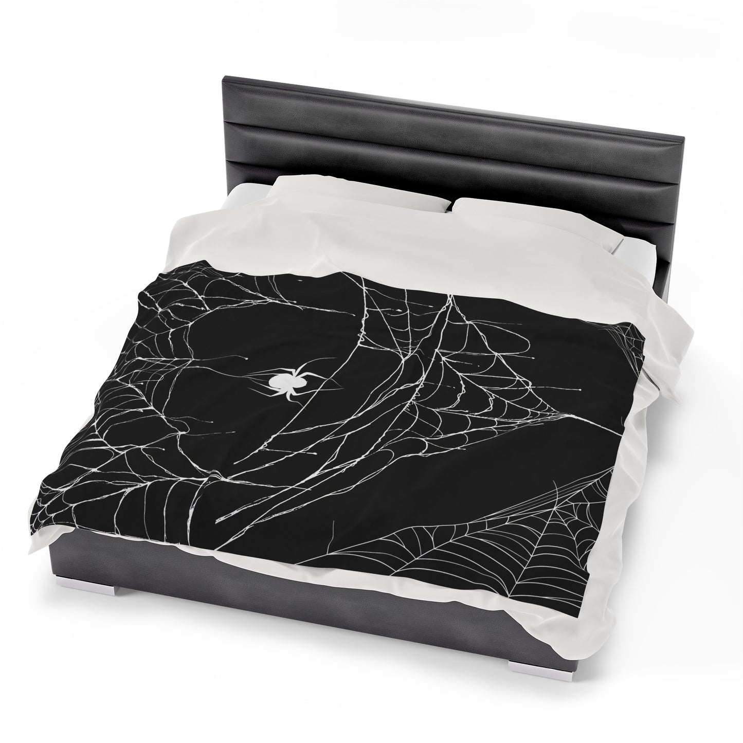 Spider Web Blanket Halloween Plush Blanket