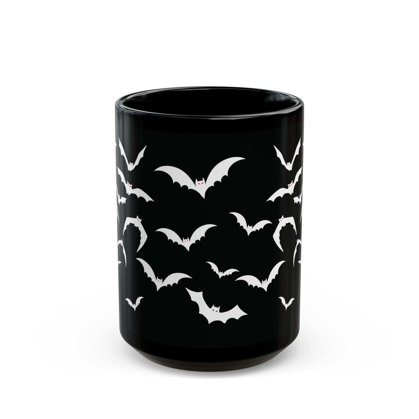 Bat Swarm Pattern Mug