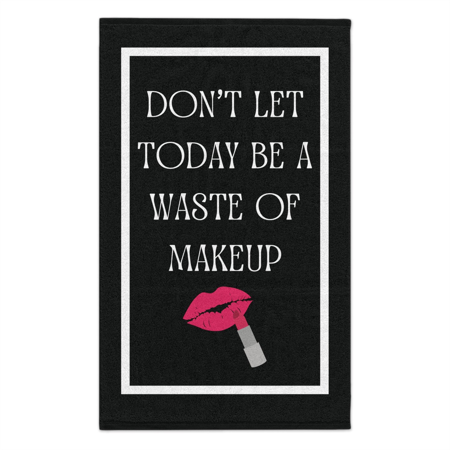 Waste of Makeup Towel 11x18