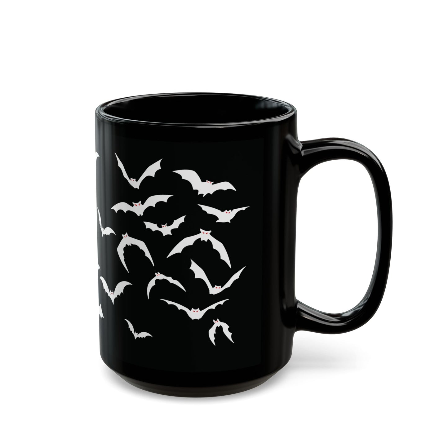 Bat Swarm Pattern Mug