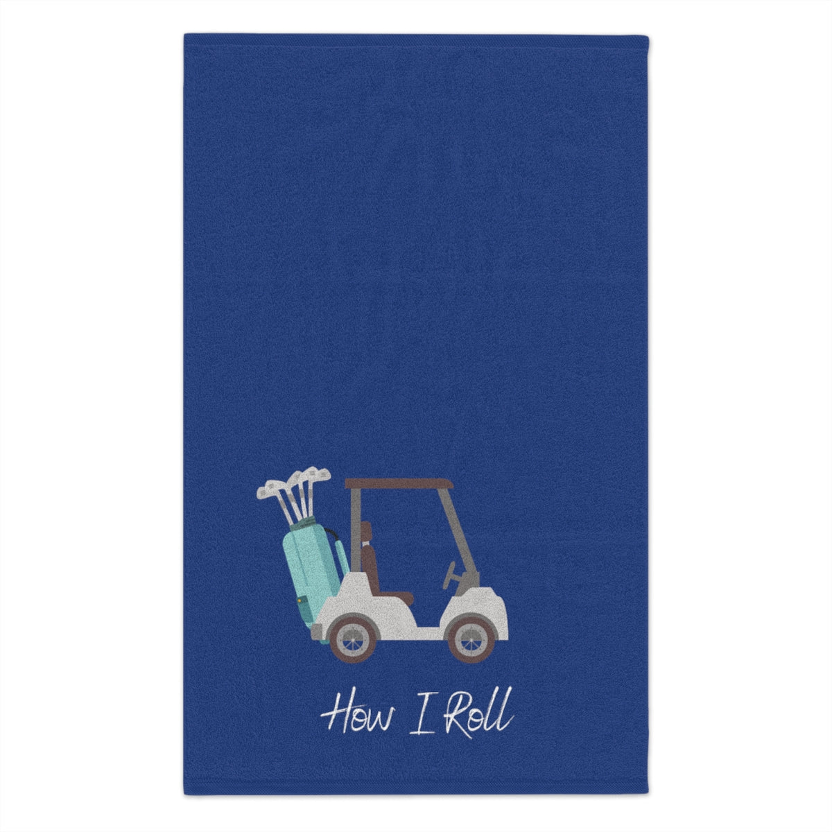 Golf Carts How I roll Golf Towel, 11x18