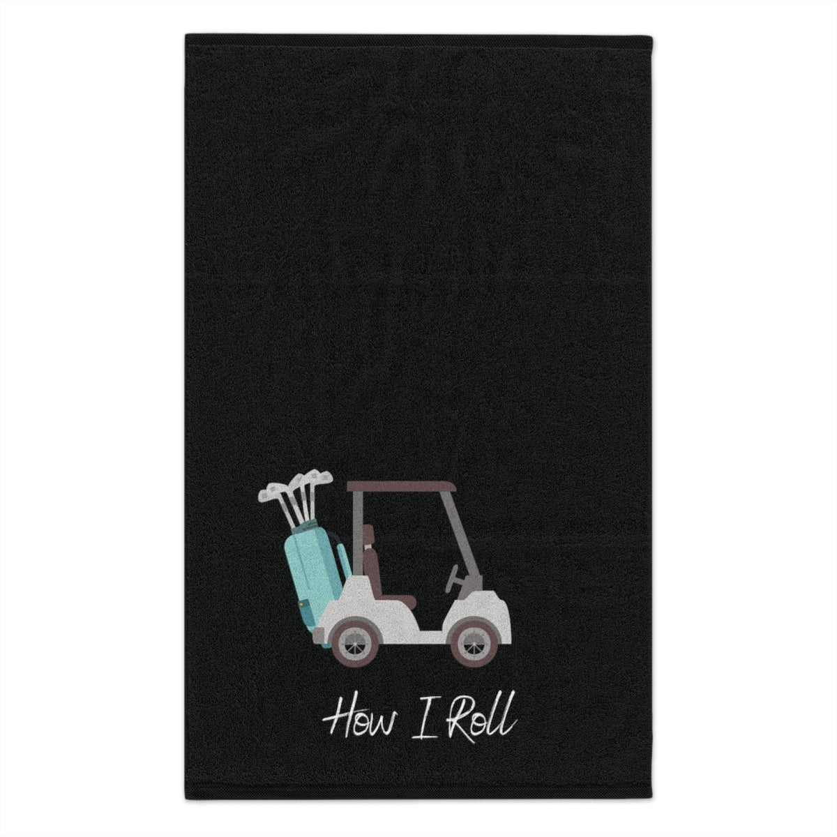 Golf Carts How I roll Golf Towel, 11x18