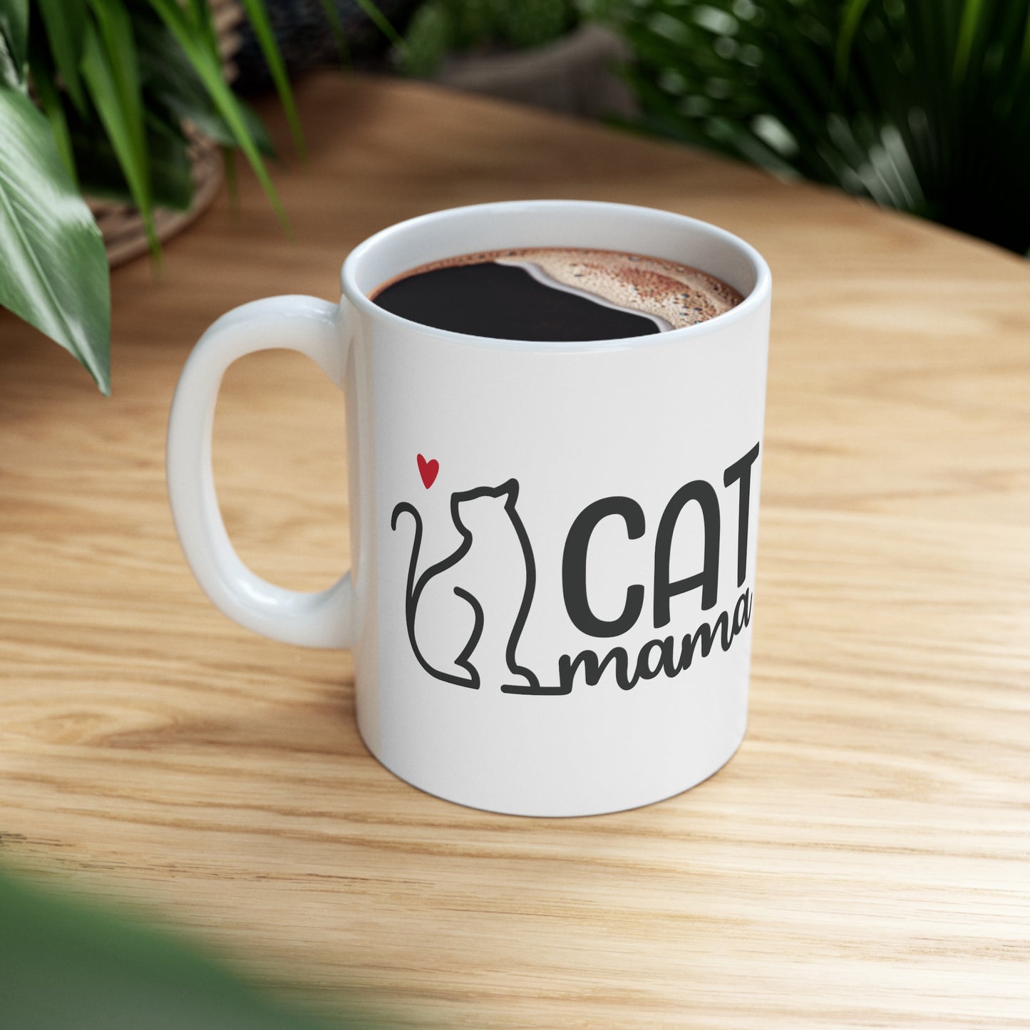 Cat Mama Humor mug 11oz