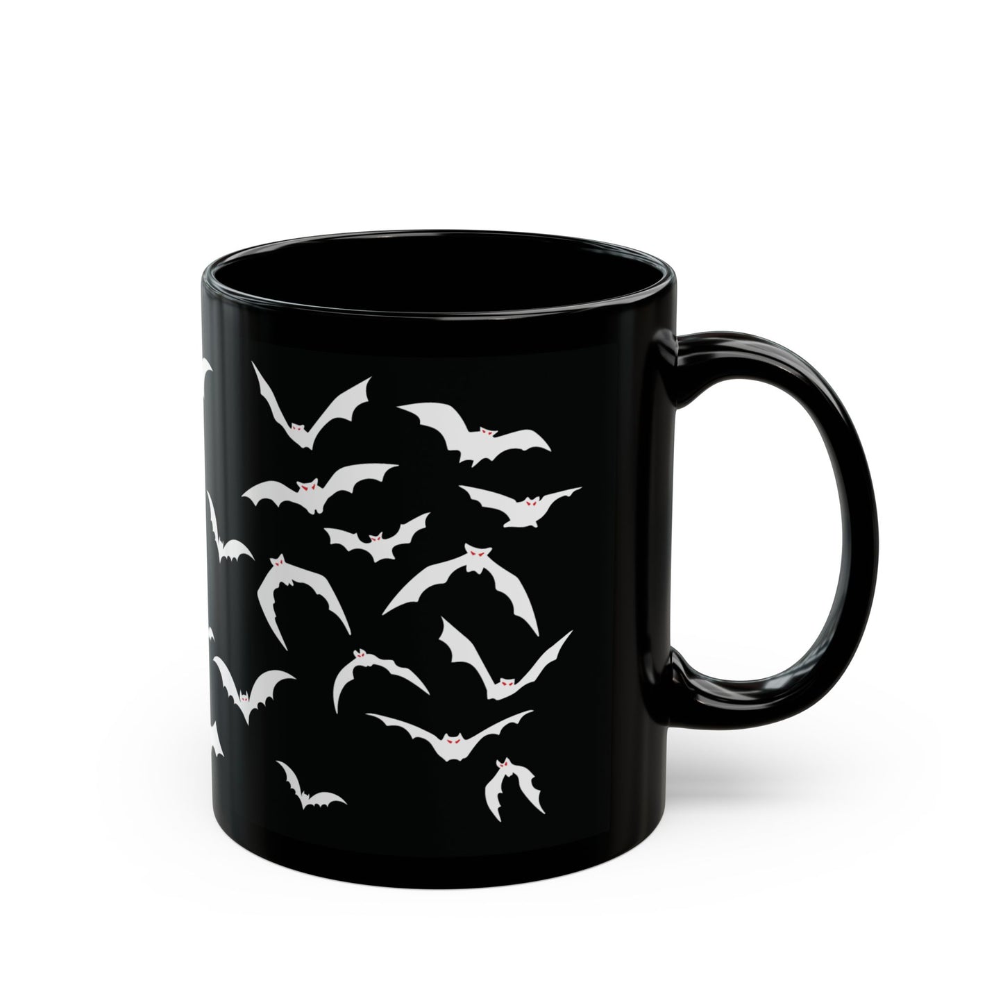 Bat Swarm Pattern Mug