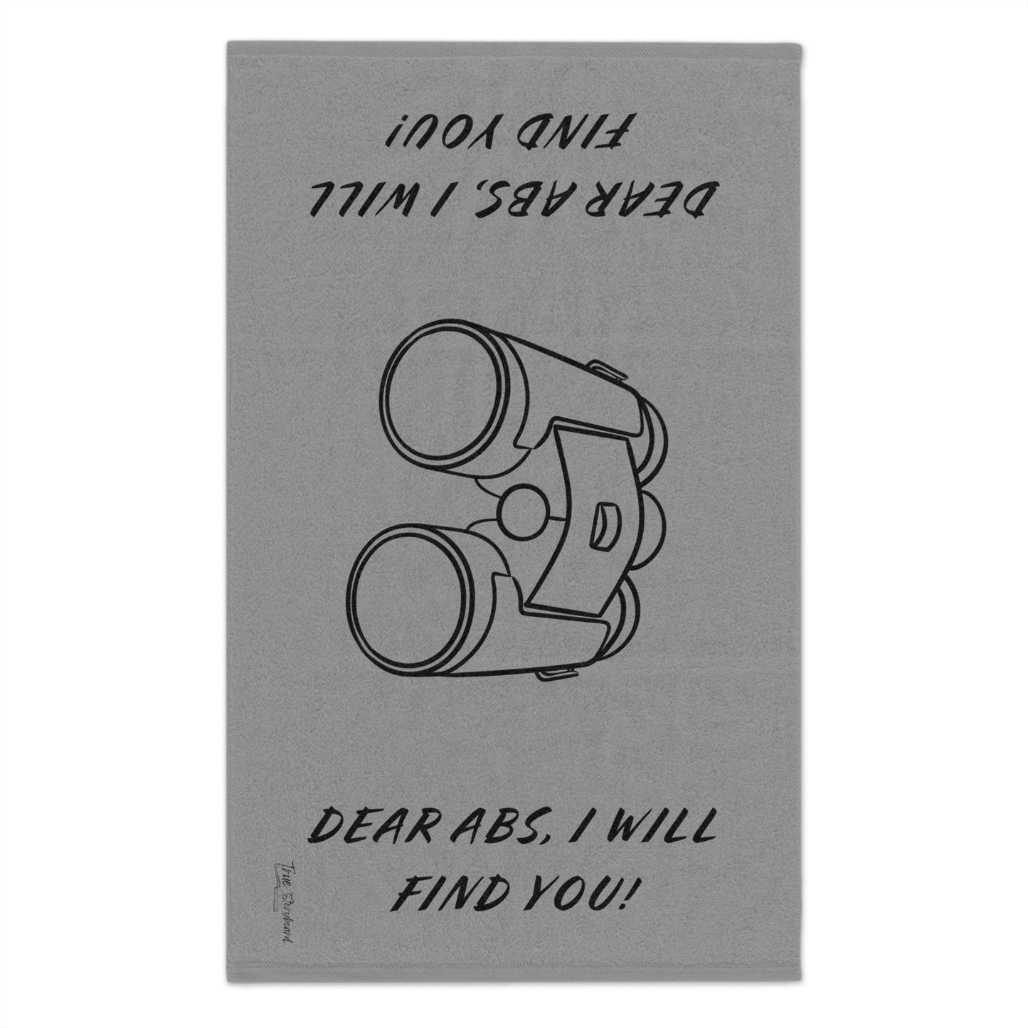 Dear Abs Fitness humor Towel for gym workout class