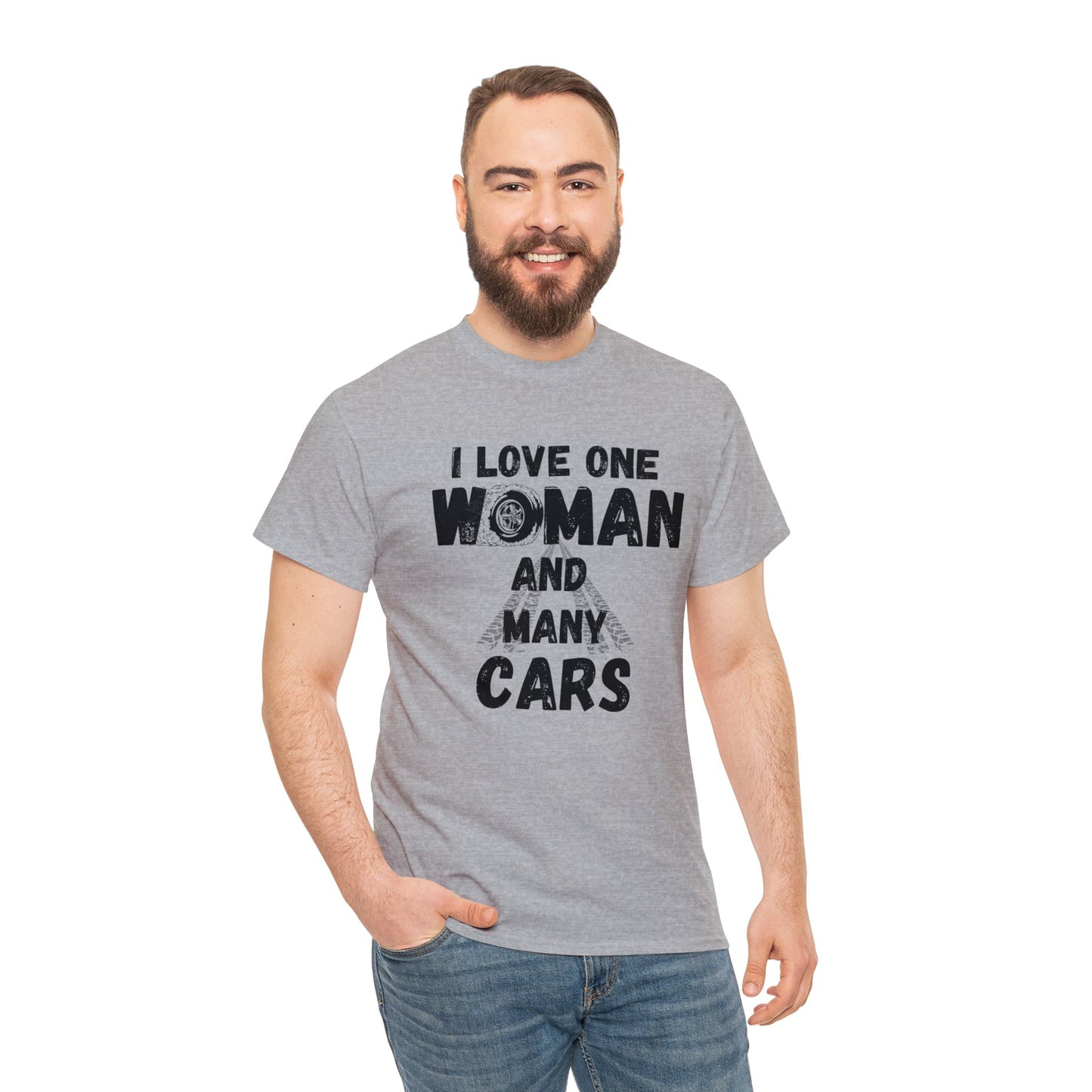 I love one women and Many Cars Shirt