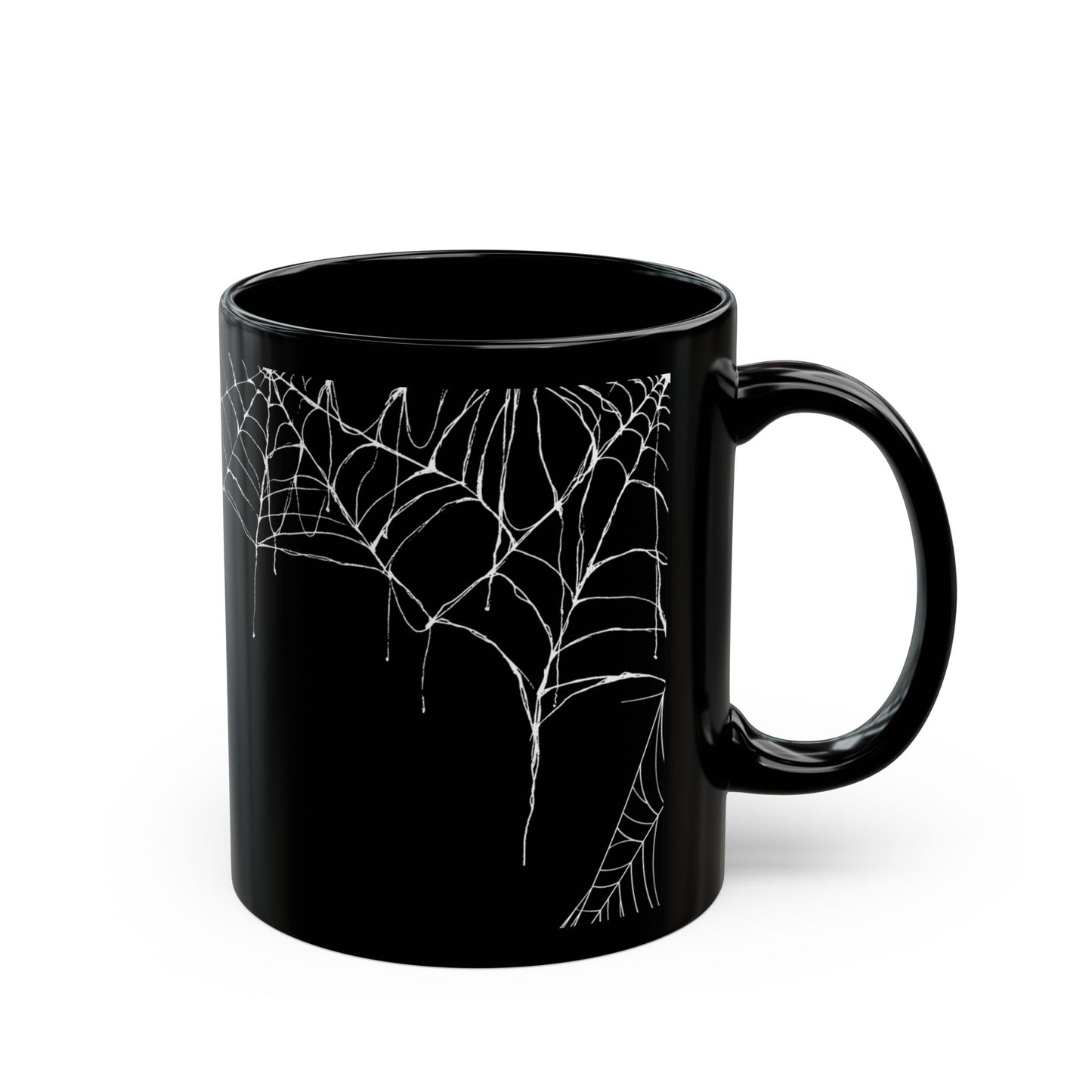 Spider Web Print Mug