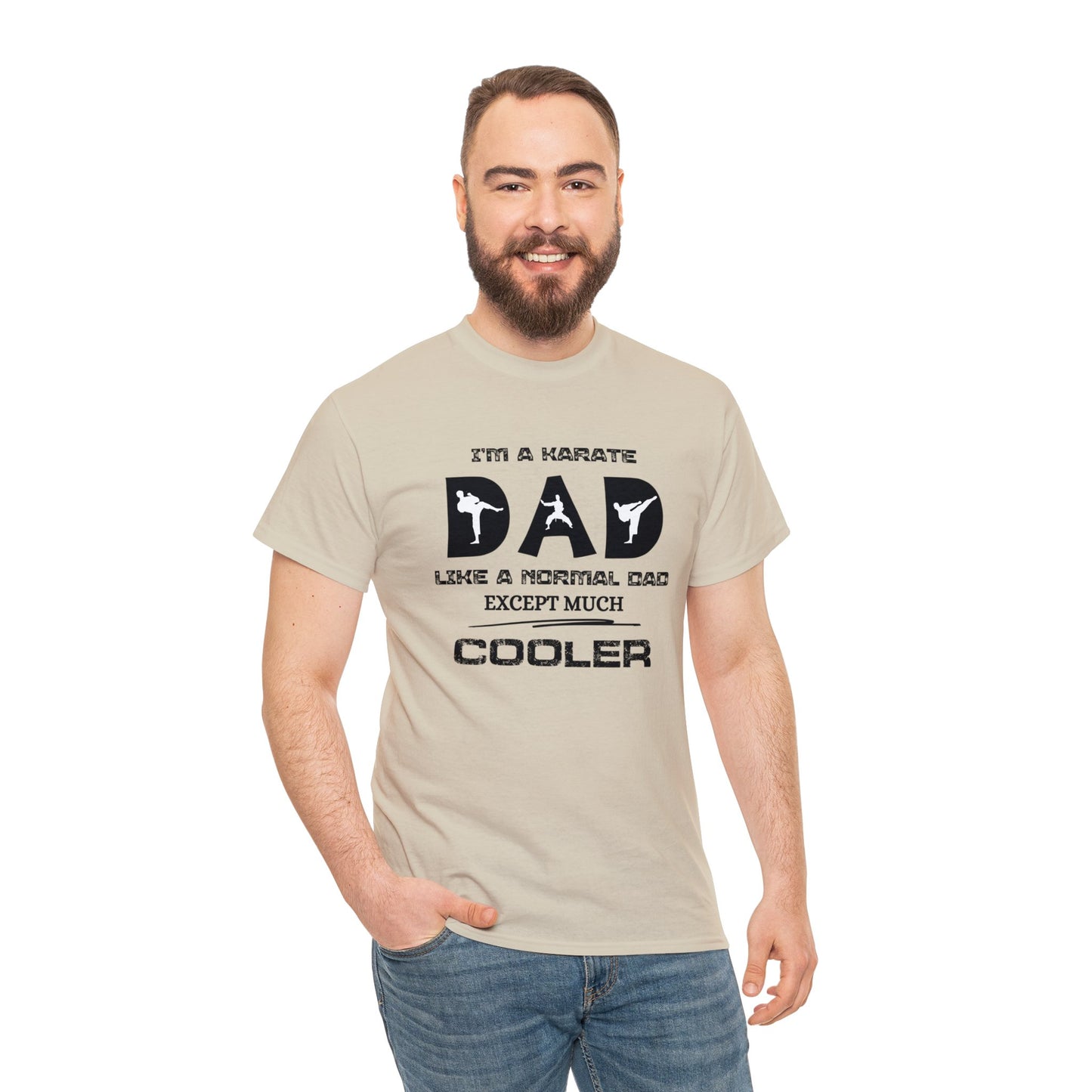 Karate Dad humor men's shirt