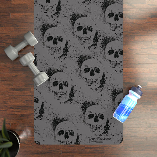 Skull Yoga Mat anti-slip yoga mat rubber bottom full print Skull design exercise floor mat