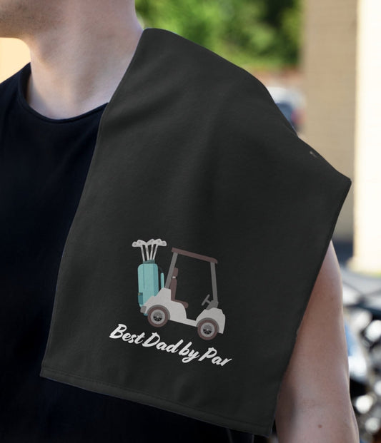 Dad Golf Theme Towel 11"x18"