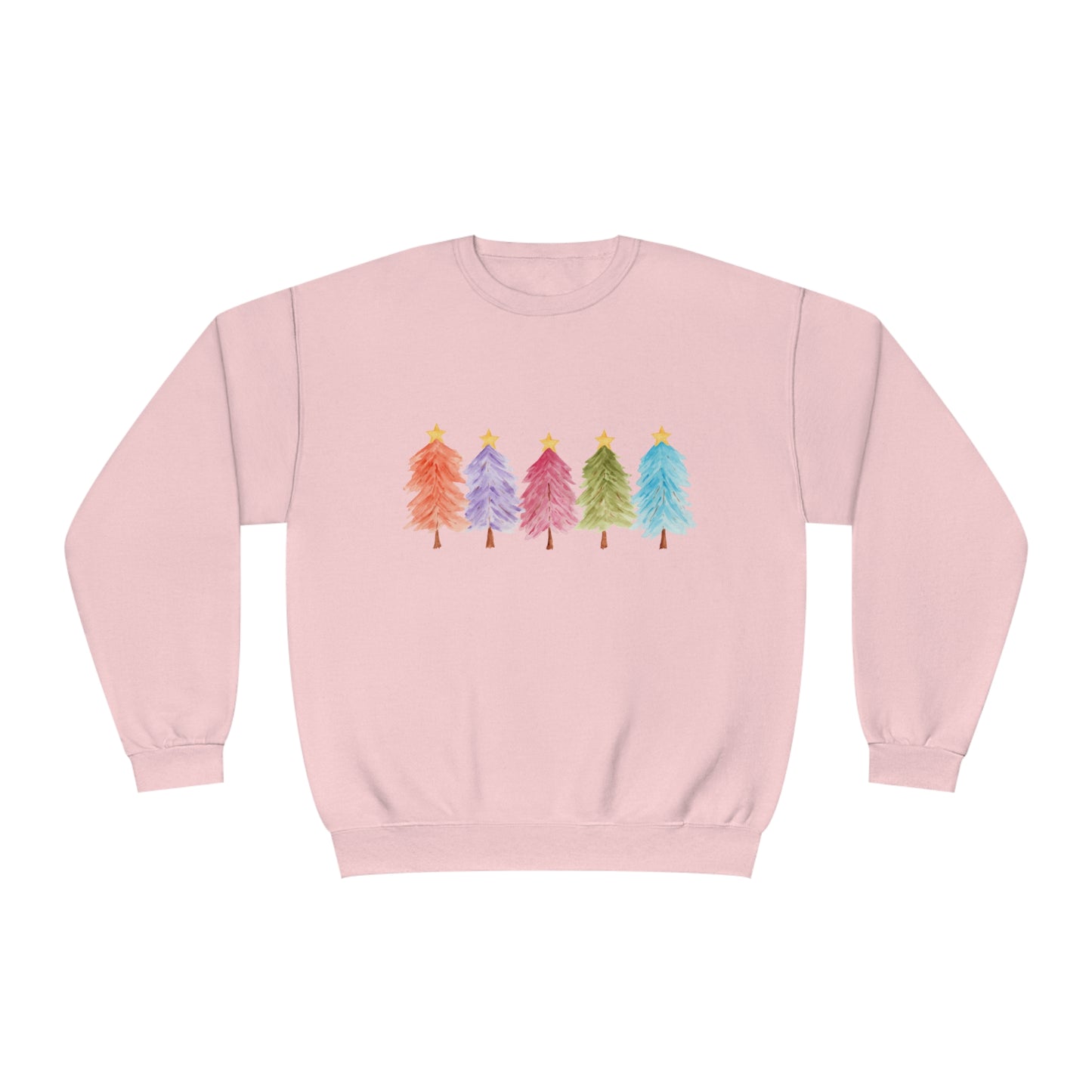 Colorful Trees NuBlend® Crewneck Sweatshirt