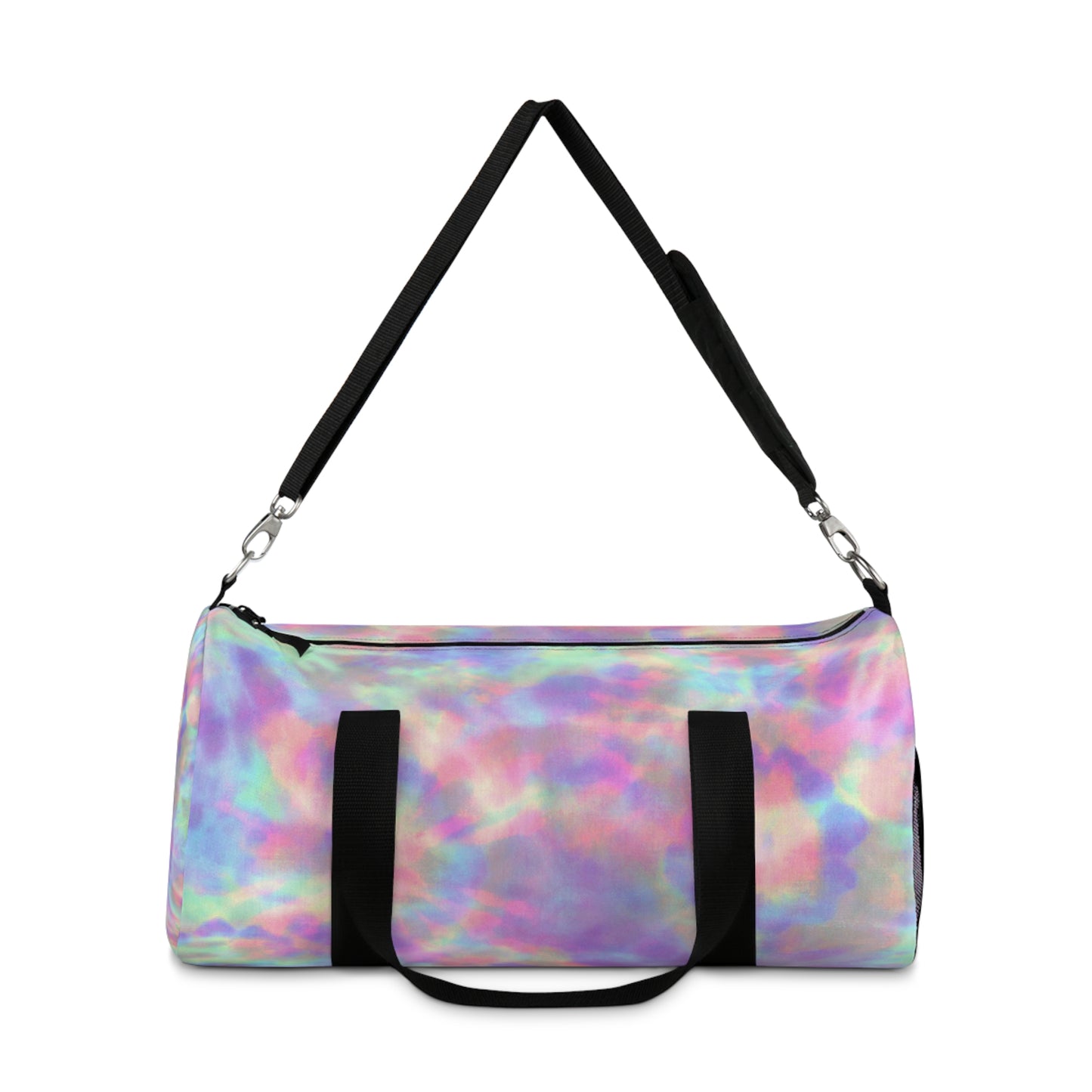 Pink Tie Dye Duffel Bag for gym or travel use for Cheer or Dance comps