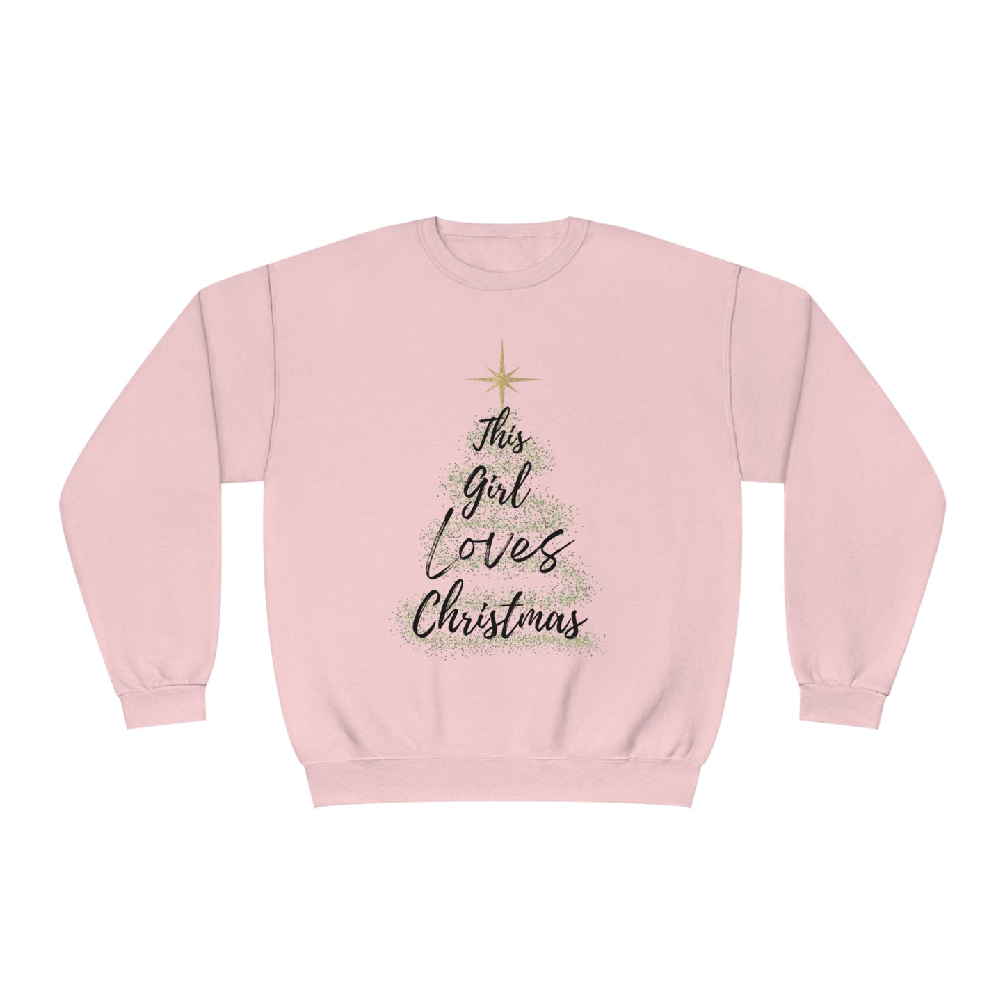 This Girl Loves Christmas NuBlend® Crewneck Sweatshirt